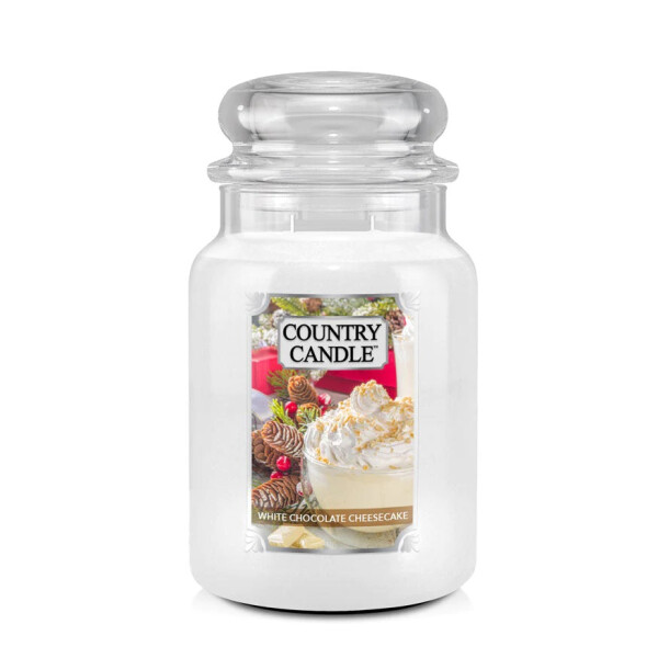Country Candle™ White Chocolate Cheesecake 2-Docht-Kerze 652g