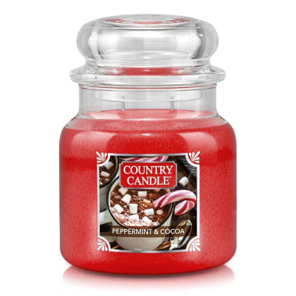 Peppermint & Cocoa 2-Docht-Kerze 453g