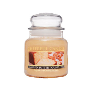 Cheerful Candle Almond Butter Pound Cake 2-Docht-Kerze 453g
