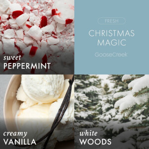 Christmas Magic 3-Docht-Kerze 411g