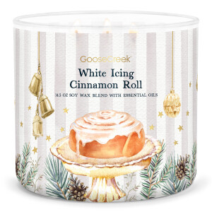 Goose Creek Candle® White Icing Cinnamon Roll...
