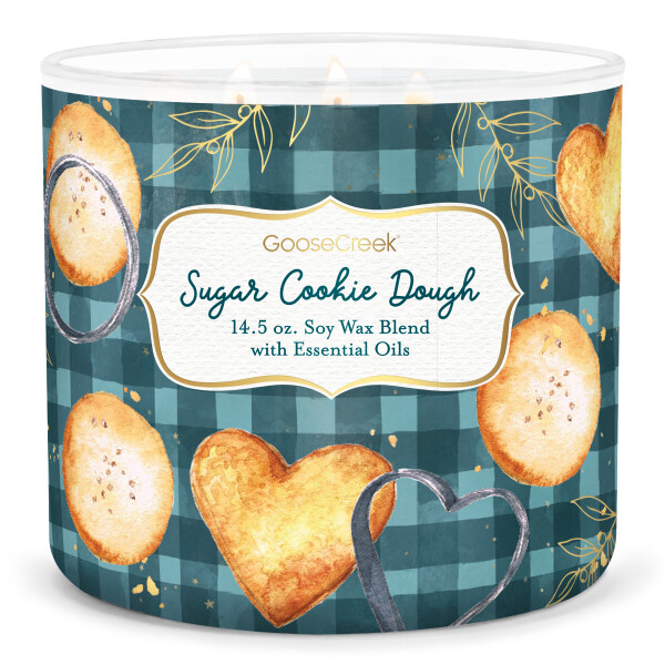 Goose Creek Candle® Sugar Cookie Dough 3-Docht-Kerze 411g