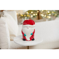 Kerzenhalter Santa Gnome