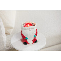 Kerzenhalter Santa Gnome