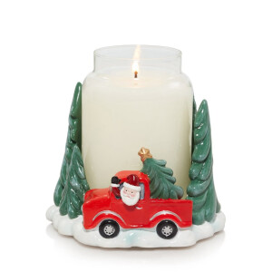 Yankee Candle® Santa and Truck Kerzenhalter - Jar Holder