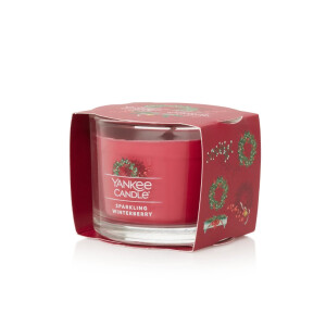 Yankee Candle® Sparkling Winterberry Mini Glas 37g