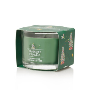 Yankee Candle® Shimmering Christmas Tree Mini Glas 37g