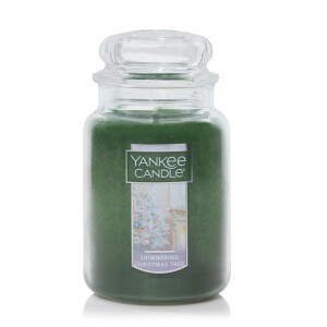 Yankee Candle® Shimmering Christmas Tree Großes Glas 623g
