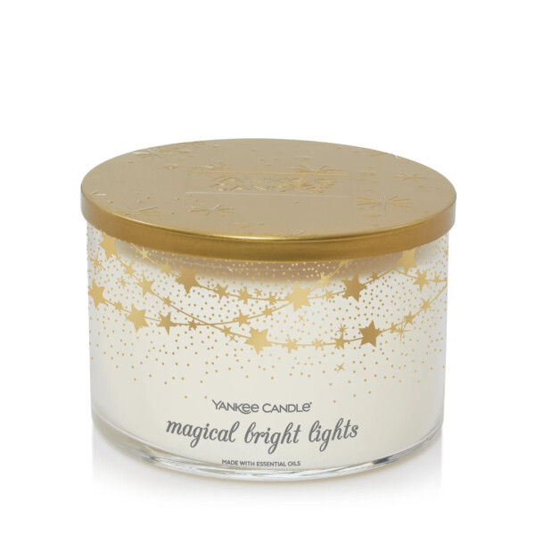 Magical Bright Lights 3-Docht-Kerze 510g