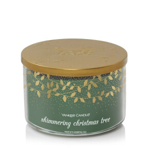 Shimmering Christmas Tree 3-Docht-Kerze 510g