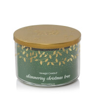 Shimmering Christmas Tree 3-Docht-Kerze 510g