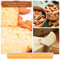 Almond Butter Pound Cake 2-Docht-Kerze Mama Jar 623g