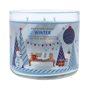 Winter 3-Docht-Kerze 411g