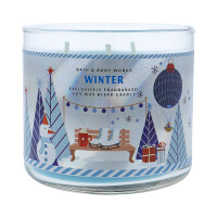 Winter 3-Docht-Kerze 411g