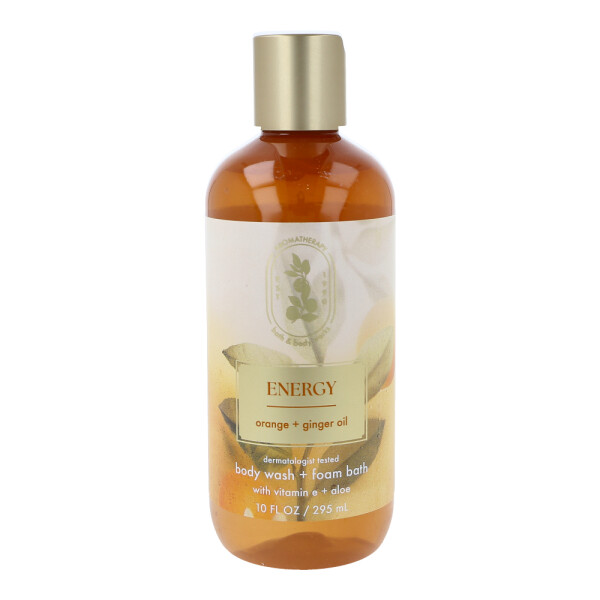 Orange Ginger - Aromatherapy Schaumbad + Duschgel 295ml