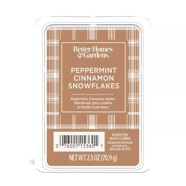 Peppermint Cinnamon Snowflakes Wachsmelt 70,9g