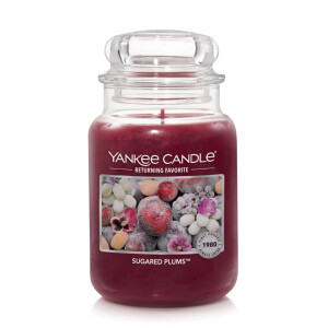 Yankee Candle® Sugared Plums™ Großes Glas...