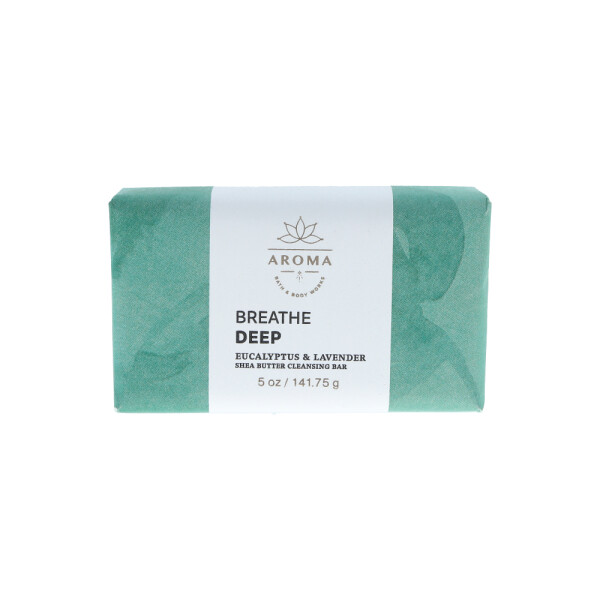 Eucalyptus Lavender (Breathe Deep) - Aromatherapy Soap Bar 141g