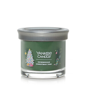 Yankee Candle® Shimmering Christmas Tree Kleines Glas...