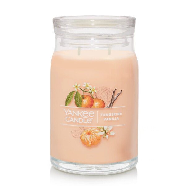 Tangerine & Vanilla Signature Glas 567g