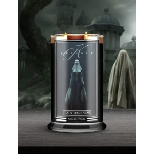 Kringle Candle® Lady Darkness (Halloween) 2-Docht-Kerze 623g
