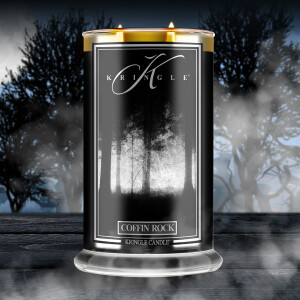 Kringle Candle® Coffin Rock (Halloween) 2-Docht-Kerze...