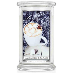 Kringle Candle® Cashmere & Cocoa 2-Docht-Kerze 623g