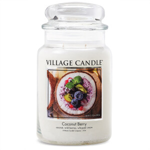 Village Candle® Coconut Berry 2-Docht-Kerze 602g