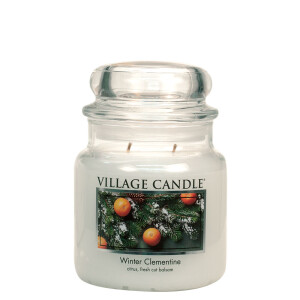 Village Candle® Winter Clementine 2-Docht-Kerze 453g