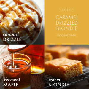 Caramel Drizzled Blondie 3-Docht-Kerze 411g