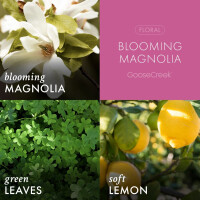 Blooming Magnolia 3-Docht-Kerze 411g