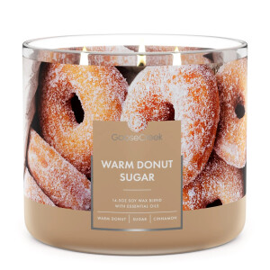 Warm Donut Sugar 3-Docht-Kerze 411g