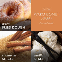 Warm Donut Sugar 3-Docht-Kerze 411g