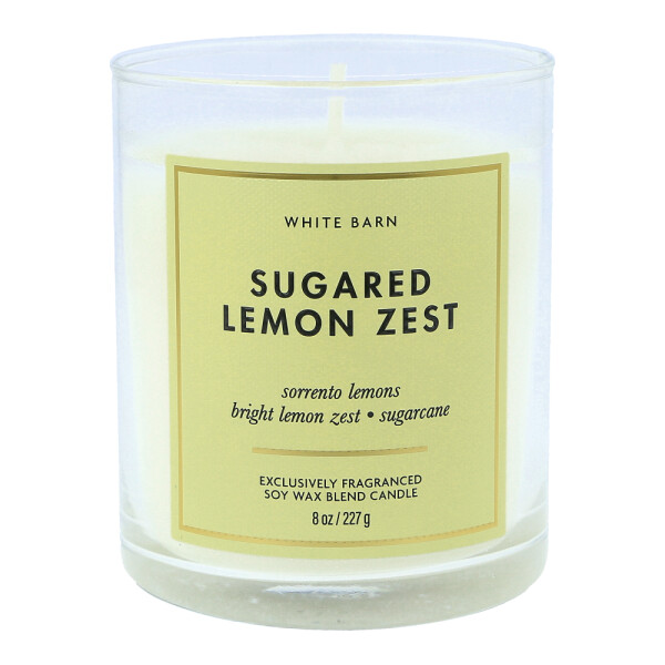 Sugared Lemon Zest 1-Docht-Kerze 227g