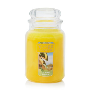Yankee Candle® Sicilian Lemon Großes Glas 623g