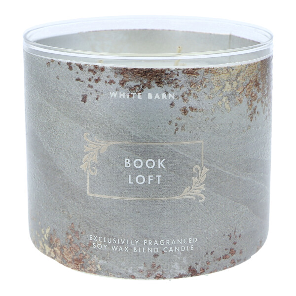 Book Loft 3-Docht-Kerze 411g