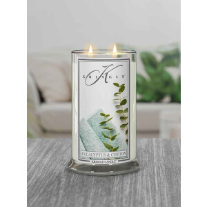 Kringle Candle® Eucalyptus & Cotton 2-Docht-Kerze...