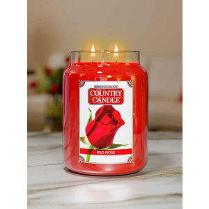 Red Rose 2-Docht-Kerze 652g