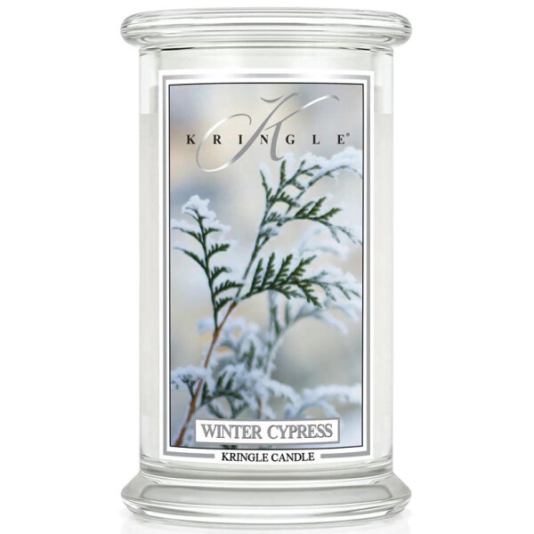 Winter Cypress 2-Docht-Kerze 623g