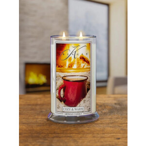 Kringle Candle® Cozy & Warm 2-Docht-Kerze 623g