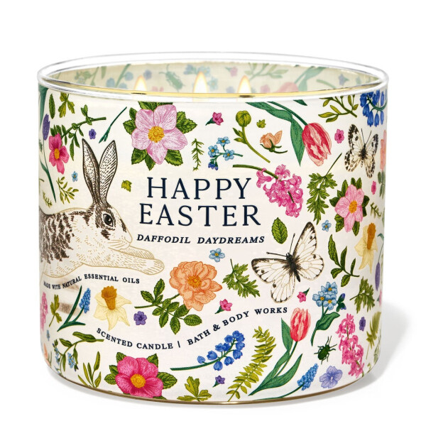 Bath & Body Works® Happy Easter - Daffodil Daydreams 3-Docht-Kerze 411g