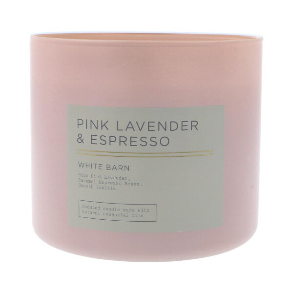 Pink Lavender & Espresso 3-Docht-Kerze 411g