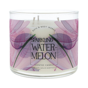 Sparkling Watermelon 3-Docht-Kerze 411g