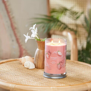 White Strawberry Bellini 2-Docht Tumbler 567g