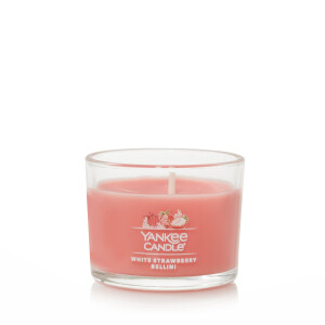Yankee Candle&reg; White Strawberry Bellini Mini Glas...