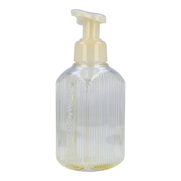 Cream Vertical Lines Seifenspender