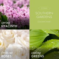 Southern Gardens 3-Docht-Kerze 411g