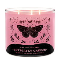 Butterfly Garden 3-Docht-Kerze 411g
