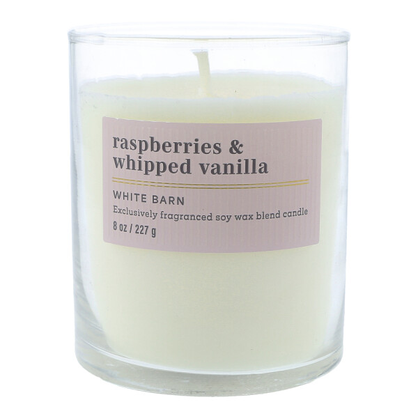 Raspberries & Whipped Vanilla 1-Docht-Kerze 227g