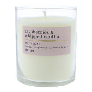 Raspberries & Whipped Vanilla 1-Docht-Kerze 227g